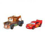 Cars3 Set 2 Masinute Metalice Road Trip Mater Si Road Trip Fulger Mcqueen, Mattel