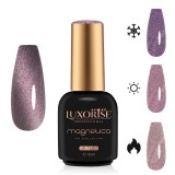 Cumpara ieftin Oja Semipermanenta LUXORISE MAGNETICA - ThermoCharm, Mystic Mauve 10ml