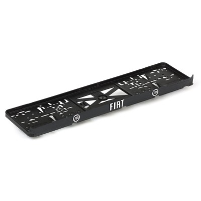 Set suport placute numar inmatriculare auto 3D (fata + spate) Fiat foto