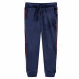 Pantaloni de trening pentru copii, bleumarin, 116 GartenMobel Dekor, vidaXL