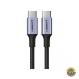 Cablu Date si Incarcare USB-C - USB-C UGREEN US316 100W 1m Gri