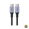 Cablu Date si Incarcare USB-C - USB-C UGREEN US316 100W 1m Gri