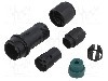 Conector circular, mama, 4 pini, BULGIN - PXP4011/04S/4045