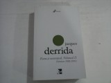 JACQUES DERRIDA - FIARA SI SUVERANUL . VOLUMUL II (SEMINAR 2002-2003)