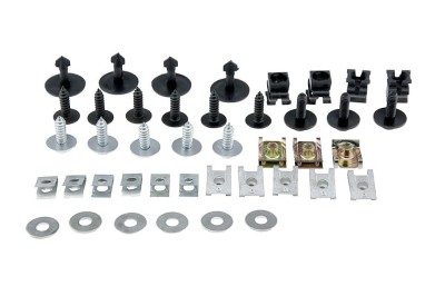 Set Clipsuri Scut Motor Audi A6, A6 Avant C5 -2005, A6, A6 Avan T, A6 Allroad C6 -2011, 42 Elemente, NTY EZC-AU-033 foto