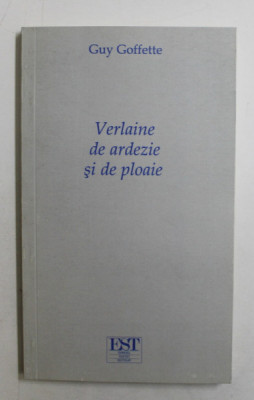 VERLAINE DE ARDEZIE SI DE PLOAIE de GUY GOFFETTE , 2010 foto