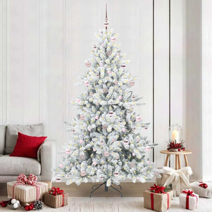 vidaXL Brad de Crăciun artificial cu ramuri articulare 210 cm PVC 3397733
