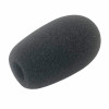 Burete microfon, negru, 33x54mm, L100280