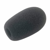 Burete microfon, negru, 33x54mm, L100280