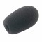 Burete microfon, negru, 33x54mm, L100280