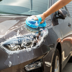 Burete de spălare auto din microfibră cu două fețe