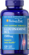 Glucozamina HCL 1500 mg/tableta, 120 tablete tratament artroza, artrita foto