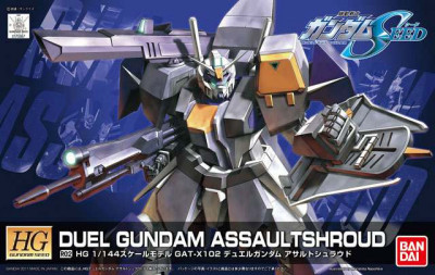 1/144 HG Duel Gundam Assault Shroud foto