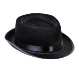 Palarie Neagra Deghizare Barbati, Model Clasic, 58cm, Carnaval, Petreceri Tematice