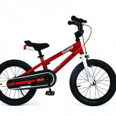 Bicicleta copii Royal Baby Freestyle 7.0 NF, roti 12inch, cadru otel (Rosu)