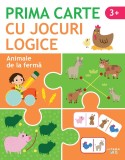 Cumpara ieftin Prima carte cu jocuri logice. Animale de la ferma (3+)