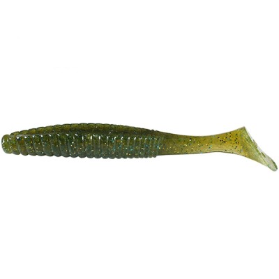 Shad Hide Up Stagger Original 3&amp;quot;, 107 Green Gill, 7.6cm, 4.5g, 10buc/pac foto