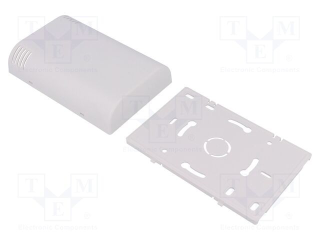 Carcasă montare pe perete ITALTRONIC ABS albă 80mm x 120mm x 25mm