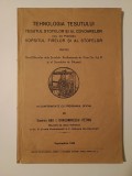 Tehnologia Țesutului. Țesutul stofelor și al covoarelor (cu 40 de planșe)... (1932)