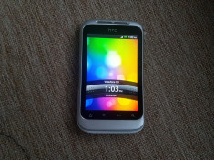 Smartphone HTC Wildfire S White Liber retea Livrare gratuita! foto