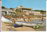 Carte Postala veche - Eforie Sud - plaja 1985, necirculata