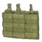 Port incarcator triplu modular 8Fields Olive Cordura
