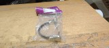 Cablu de legătură cu mufă unghiulară Kinsman de 6 inch &ndash; Negru (SRA6)