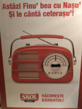 Reclama pe tabla Berea SKOL cu radio