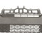 Grila bara Kia Picanto, 03.2017-, Fata, cu suport sumar inmatriculare, cod 86560G6000, Aftermarket