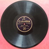Orchestra Grigoras Dinicu, Hora Stacato, Hungarian Potpourri// placa gramofon/patefon Columbia