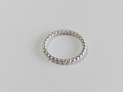 Inel din argint Pandora 190381Bubble stacking ring #32 foto