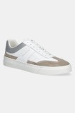 Baldinini sneakers din piele barbati, culoarea alb, U5E806T1CAVF