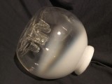 Abajur / Glob deosebit pentru lustra lampa veioza sau aplica anii 70 design Mazzega / Murano !