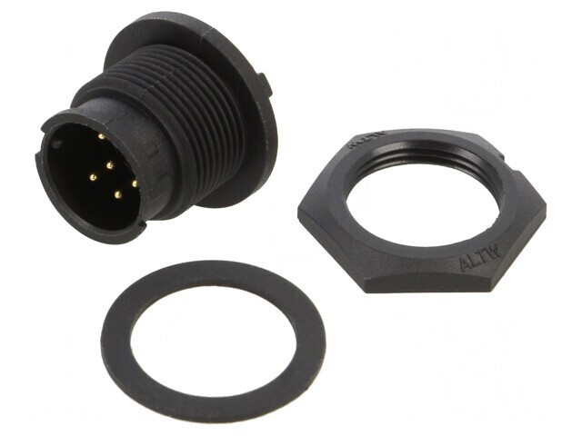 Conector Circular Soclu 6 PIN Baionetă