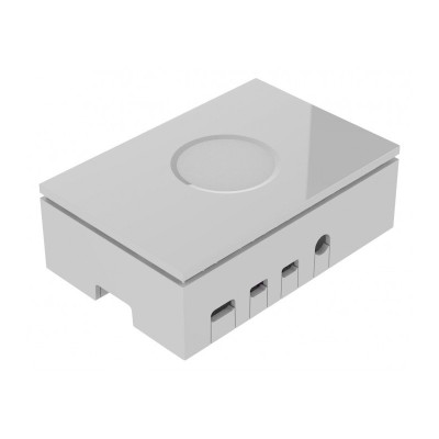 Carcasă alba Raspberry Pi 4 Model B foto