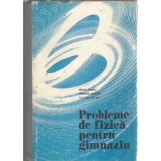 Probleme de fizica pentru gimnaziu - Emanuel Nichita, Mihail Sandu