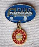 Autocamion statie Service auto, insigna superba