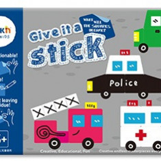 Carte Creativa Stick"n Give It A Stick - Patrate (+5 Ani)