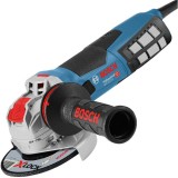 Bosch GWX 19-125 S X-LOCK - Polizor unghiular cu fir 1900 W 125 mm turatie constanta protectie suprasarcina turatie reglabila maner antivibratii porni