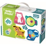 Puzzle baby clasic animale 8 piese, Trefl