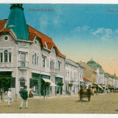 1806 - TARGU MURES, Market - old postcard, CENSOR - used - 1917