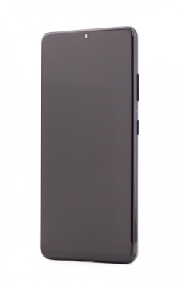 LCD Samsung Galaxy S21 Ultra 5G, G998, Negru + Rama, Incell foto