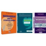 Pachet Bacalaureat 2026. Limba si literatura romana, Matematica filiera tehnologica: servicii, resurse si tehnic si Informatica clasele 11-12, intensi