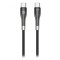 CABLU USB C - USB C 2M 60W - NEGRU