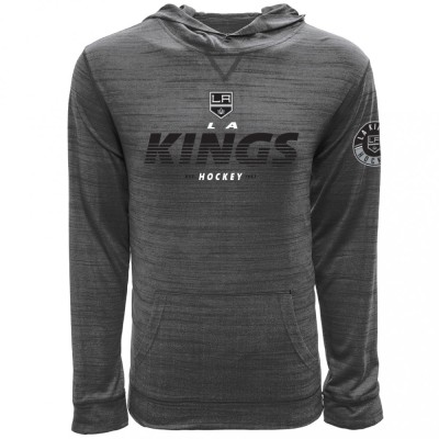 Los Angeles Kings hanorac de bărbați cu glugă grey Static Hood - S foto