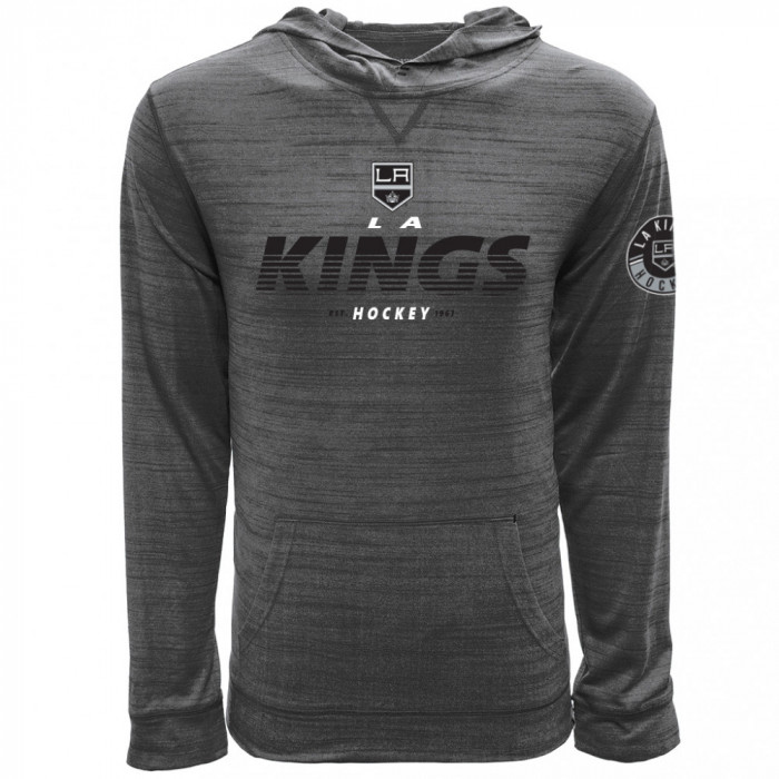 Los Angeles Kings hanorac de bărbați cu glugă grey Static Hood - XXL