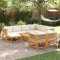 Gossi set de canapele de gradina cu perne 10 piese lemn masiv acacia