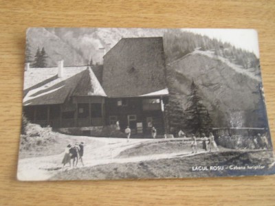 QW24 L - Carte postala - tematica turism - vedere - Lacul Rosu 8 foto
