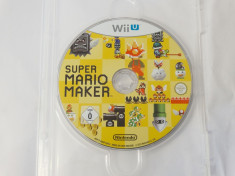 Joc Nintendo Wii U - Super Mario Maker - doar discul foto