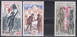 Franta 1972 - Istoria Frantei, 2 Serii, MNH, Nestampilat